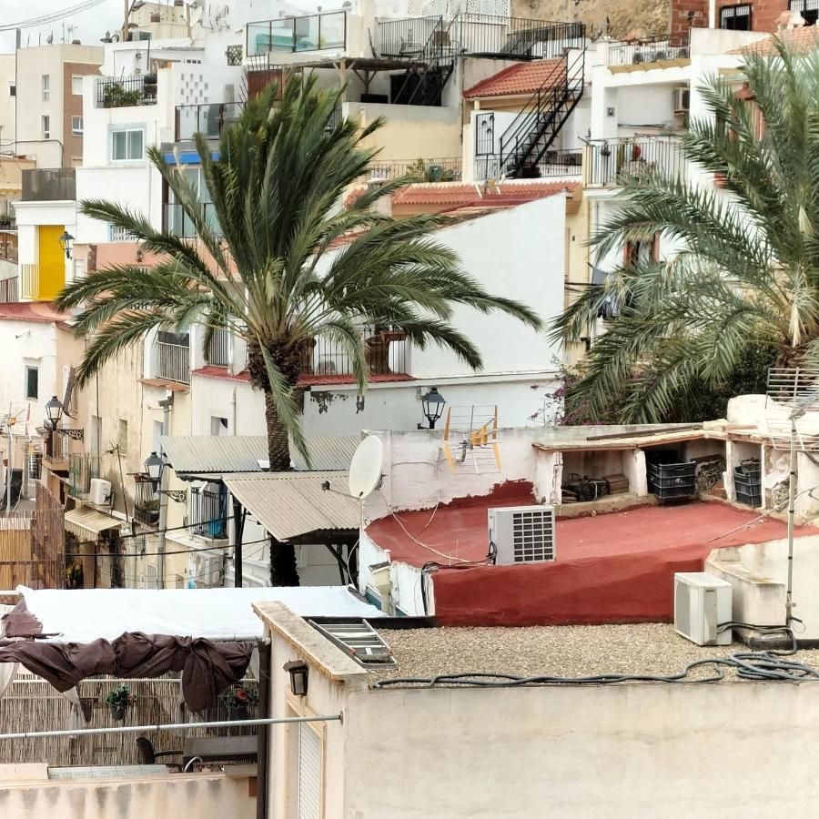 Private Terrace-Romantic-Sea, Castle Views-Central Alicante Exterior foto